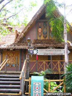 Newely reopened Tiki room