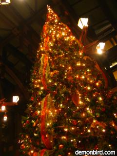 Christmas tree at the Grand California